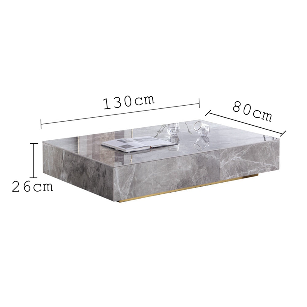 Italian Marble Rock Table