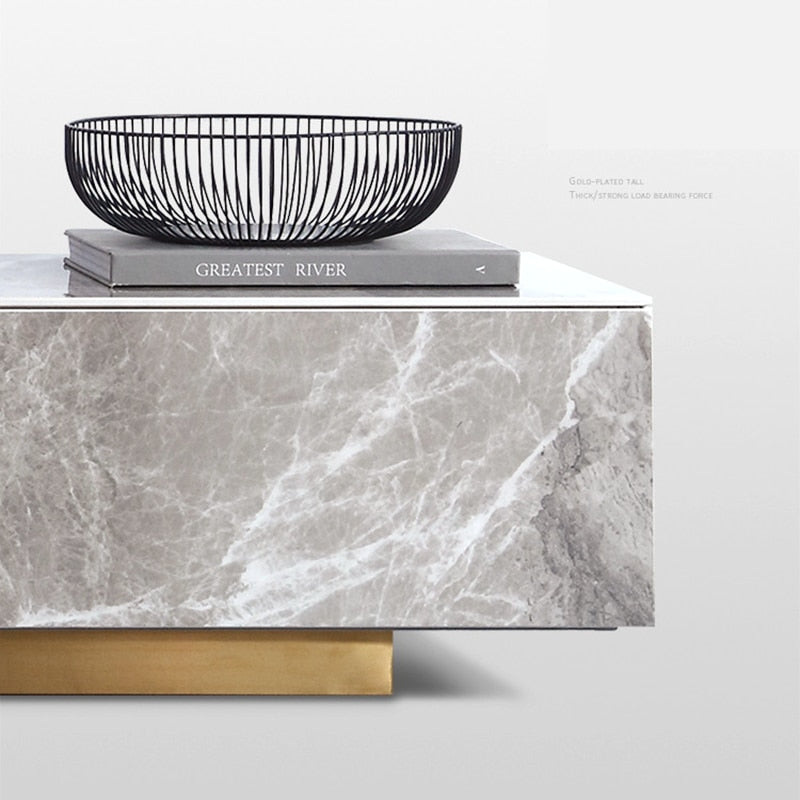 Italian Marble Rock Table