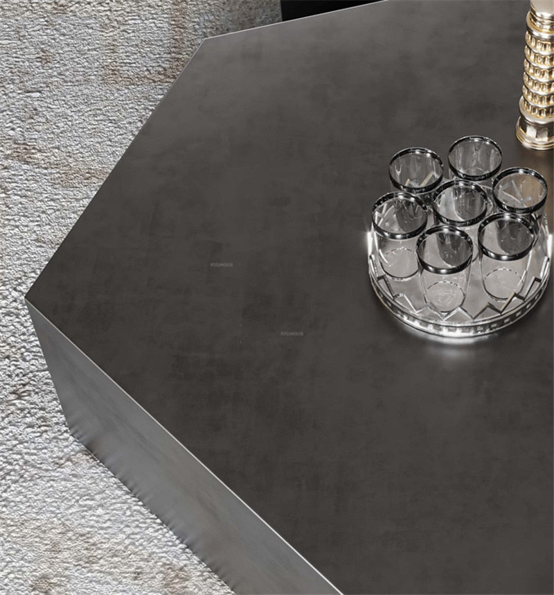 Stainless Steel Designer Coffee Table