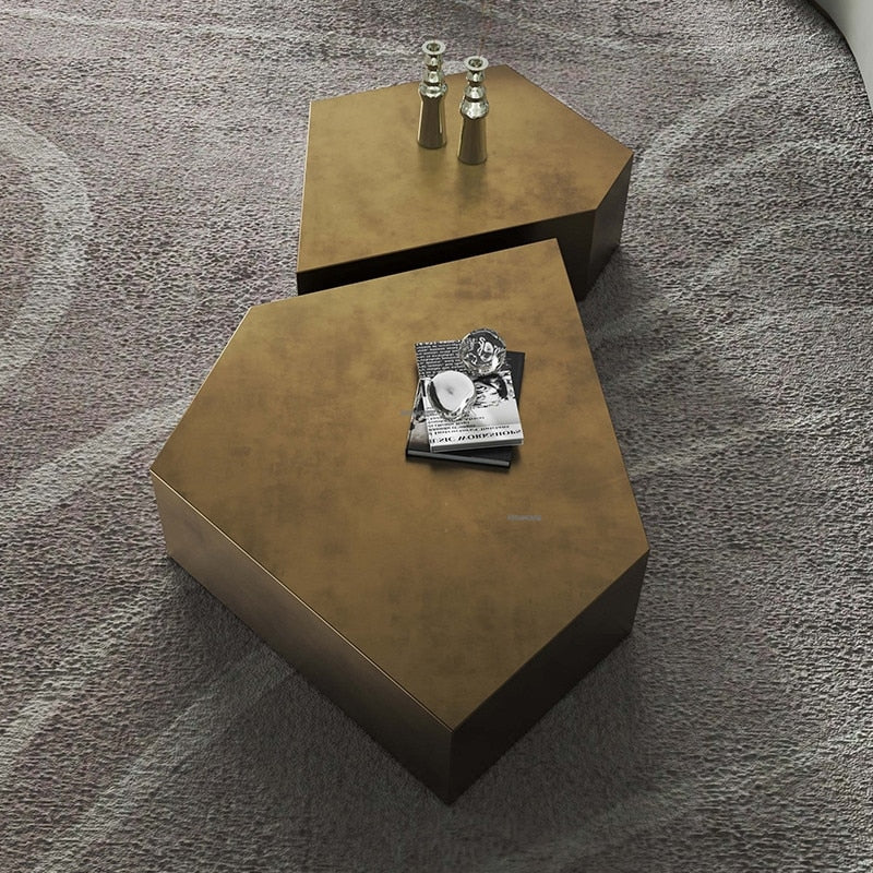 Stainless Steel Designer Coffee Table